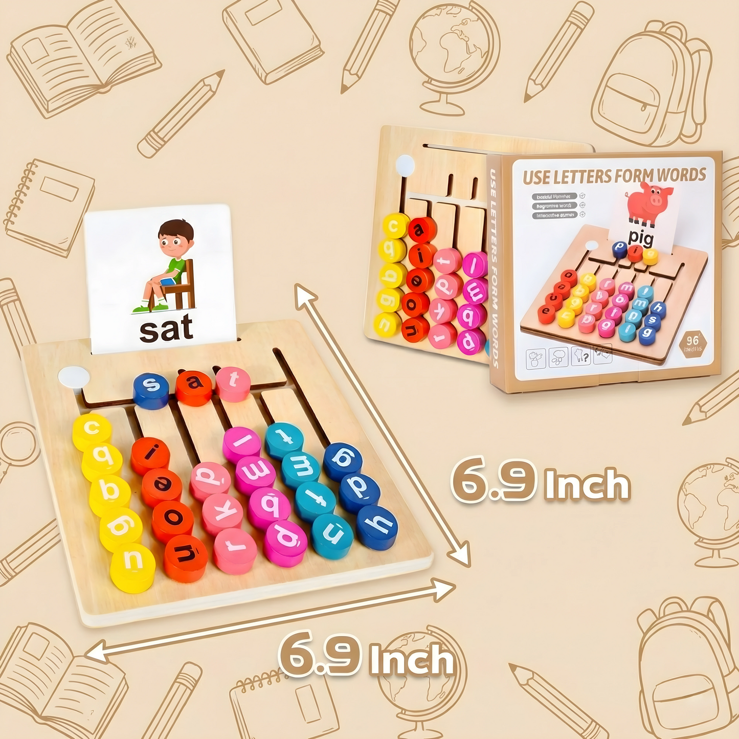 Alphabet Picture Matching Board