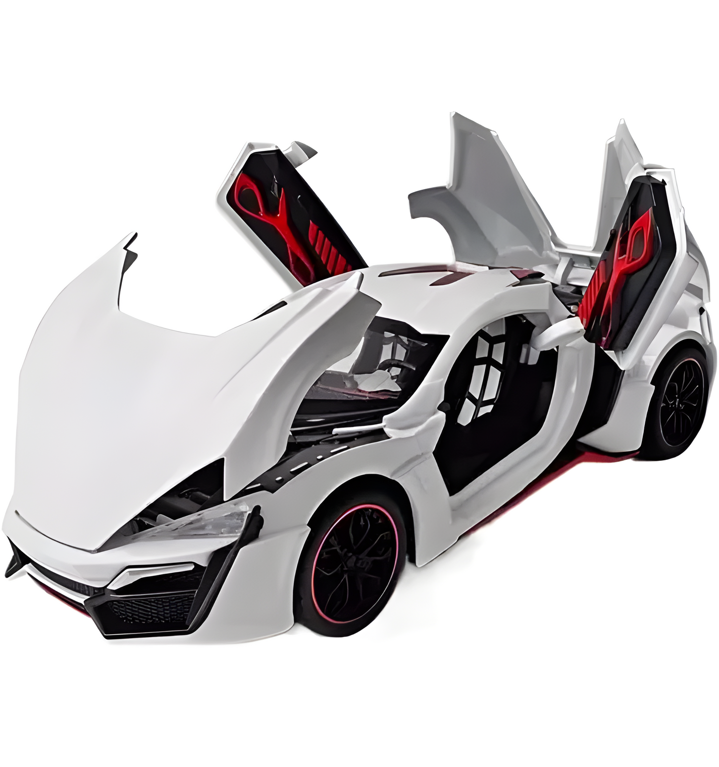 Lykan HyperSport Diecast Toy Car β 1:32 Scale Metal Pullback Vehicle with Lights & Sound | Gift for Kids & Boys