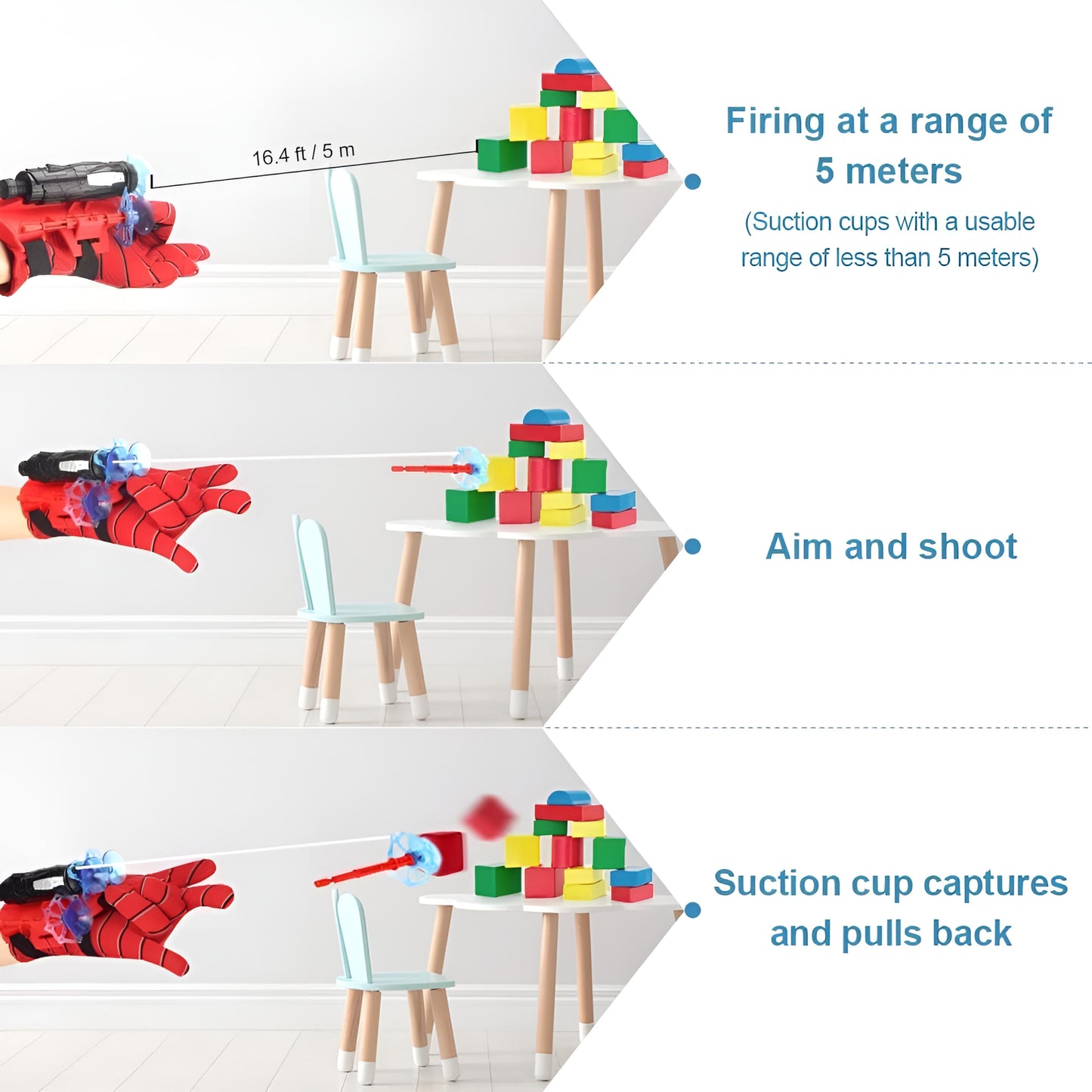 Spider-Man Web Shooter Toy – Realistic Superhero Roleplay Toy for Kids & Fans