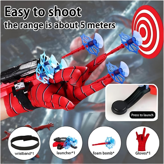 Spider-Man Web Shooter Toy – Realistic Superhero Roleplay Toy for Kids & Fans