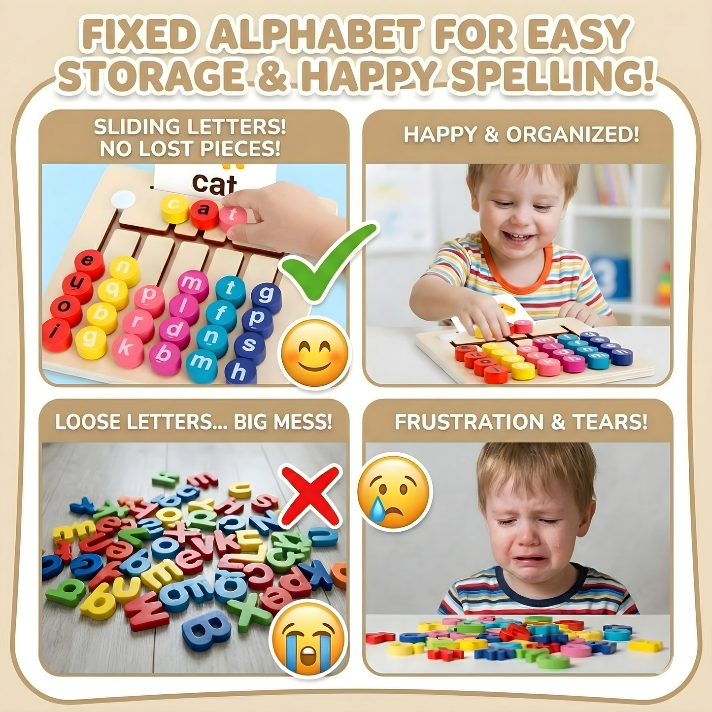 Alphabet Picture Matching Board